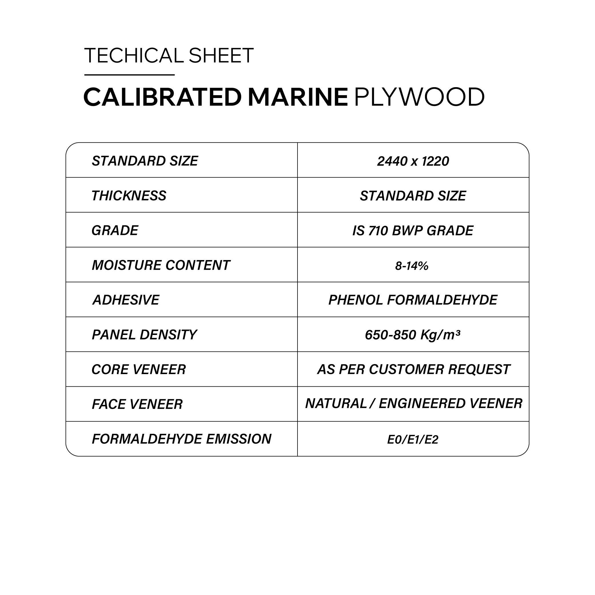 Calibrated marine ply-09